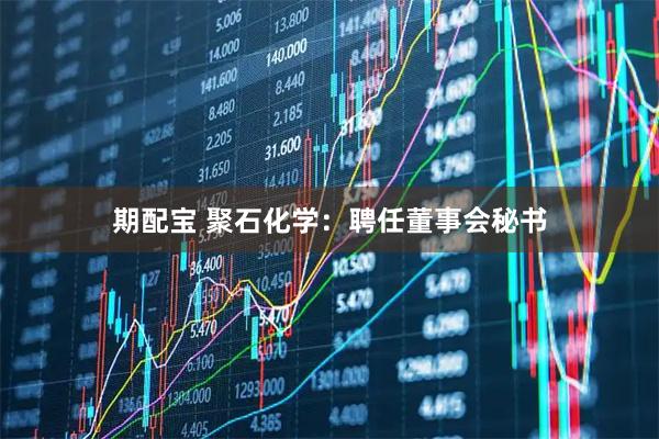 期配宝 聚石化学：聘任董事会秘书